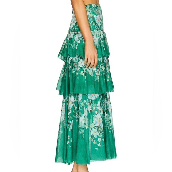 Zimmerman Everley Tiered Midi Skirt - Picture 5 of 7